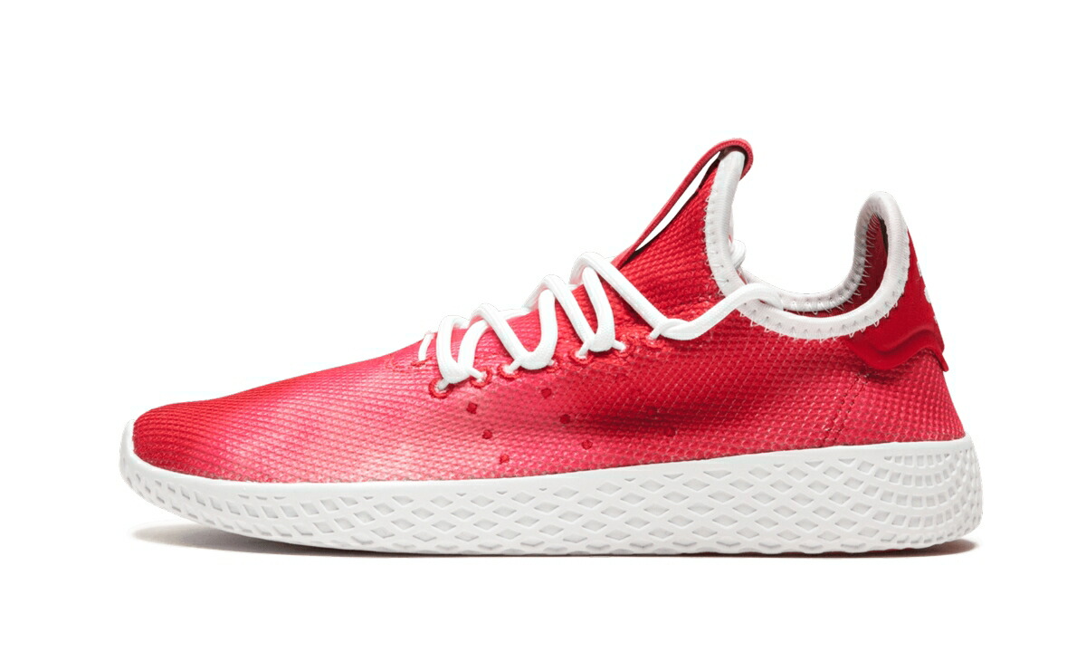 アディダス テニス \"PHARRELL RED\" ジュニア キッズ ADIDAS TENNIS HUMANRACE GS WILLIAMS - SCARLET CQ2301 / ベビー マタニティ スニーカー