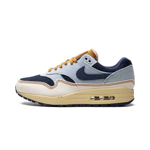 ナイキ マックス 紺色 米国海軍 エア湖マックス \u002787 \"AURA IVORY\"" スニーカー レディース NIKE AIR MAX 1 WMNS / MIDNIGHT NAVY PALE FQ8900 440"