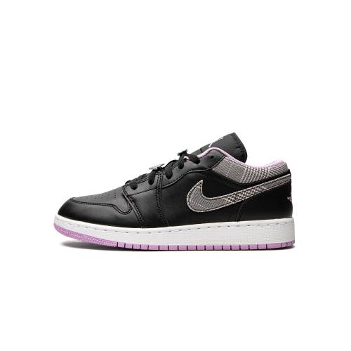 ナイキ ジョーダン エアジョーダン \"HOUNDSTOOTH\"" 御坊っちゃん キッズ JORDAN AIR 1 LOW GS DH0570 015 / もの言う花 マタニティ スニーカー"