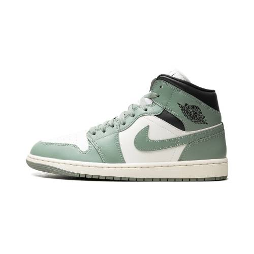 ナイキ ジョーダン ミッド \"JADE SMOKE\" スニーカー レディース JORDAN AIR 1 MID WMNS BQ6472 130 /