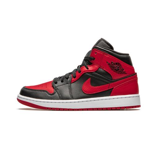 ナイキ ジョーダン ミッド エアジョーダン \"BANNED 2020\"" スニーカー メンズ JORDAN AIR 1 MID 554724 074 /"