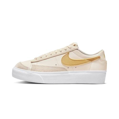ナイキ ブレイザー "PALE IVORY" スニーカー レディース NIKE BLAZER LOW PLATFORM WMNS DJ0292 113 /|スニケス
