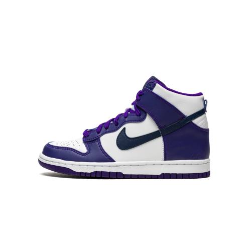 ナイキ ダンク 御機嫌 紫 パープル ダンクハイ \"ELECTRO NAVY\"" お坊っちゃん キッズ NIKE DUNK HIGH GS PURPLE MIDNGHT DH9751 100 / もの言う花 マタニティ スニーカー"