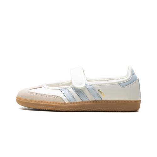 アディダス サンバ 青味 青み \"WHITE GUM\"" スニーカー レディース ADIDAS SAMBA JANE WMNS BLUE JR7339 /"