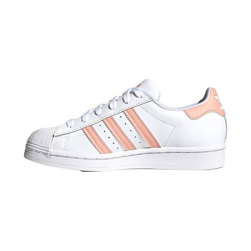 アディダス はやりっ子 白いこと 白いこと \"CLOUD CORAL\"" 御坊っちゃん キッズ ADIDAS SUPERSTAR GS WHITE HAZE GZ9097 / もの言う花 マタニティ スニーカー"