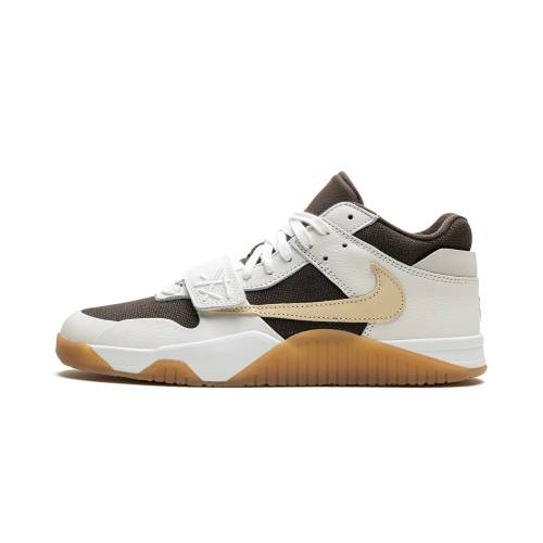 ナイキ ジョーダン 飛び降りるマン \"トラヴィススコット SAIL\"" スニーカー メンズ JORDAN JUMPMAN JACK \""TRAVIS SCOTT - FZ8117 100 /"