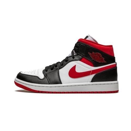 ナイキ ジョーダン ミッド エアジョーダン \"METALLIC RED\"" スニーカー メンズ JORDAN AIR 1 MID 554724 122 /"
