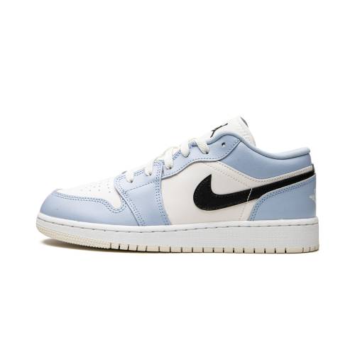 ナイキ ジョーダン エアジョーダン \"ICE BLUE\"" お坊っちゃん キッズ JORDAN AIR 1 LOW GS 554723 401 / もの言う花 マタニティ スニーカー"