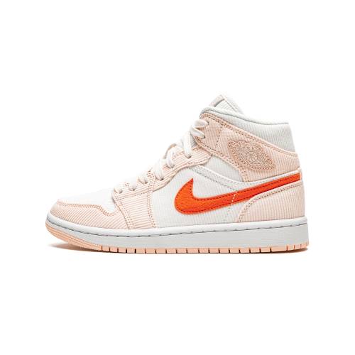 ナイキ ジョーダン ミッド \"CORDUROY\"" スニーカー レディース JORDAN AIR 1 MID SE WMNS DA8009 108 /"