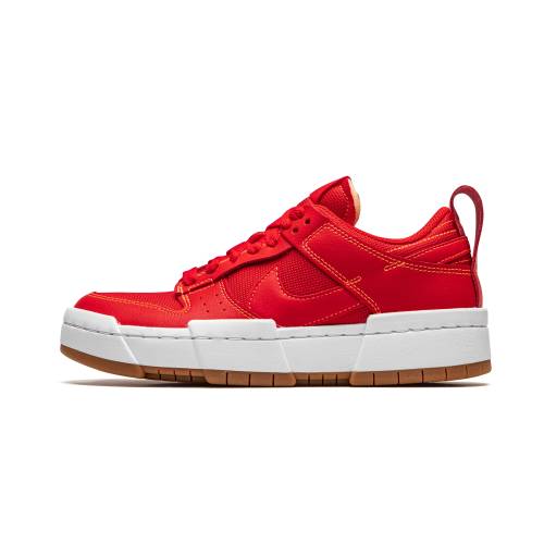 ナイキ ダンク ダンクロー \"UNIVERSITY RED\"" スニーカー レディース NIKE WMNS DUNK LOW DISRUPT CK6654 600 /"