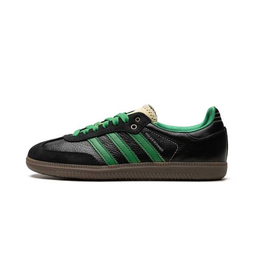 アディダス サンバ 黒いこと 黒いこと \"WALES GREEN\"" スニーカー メンズ ADIDAS SAMBA BONNER - BLACK /"