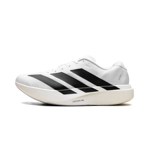 アディダス アディゼロ \"WHITE BLACK\" スニーカー メンズ ADIDAS ADIZERO EVO SL JH6206 /