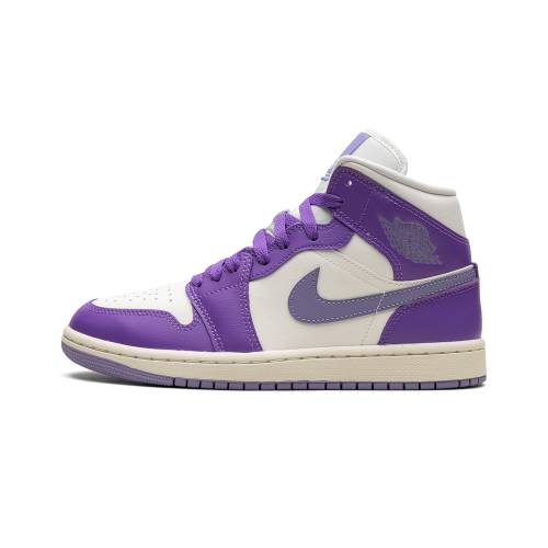 ナイキ ジョーダン ミッド \"ACTION GRAPE\" スニーカー レディース JORDAN AIR 1 MID WMNS BQ6472 504 /