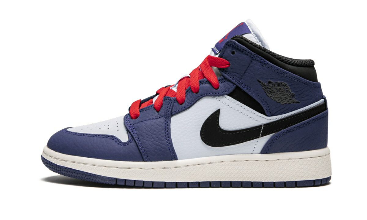 ナイキ ジョーダン ミッド エアジョーダン \"DEEP ROYAL\"" 御坊っちゃん キッズ JORDAN AIR 1 MID SE GS BQ6931 400 / もの言う花 マタニティ スニーカー"