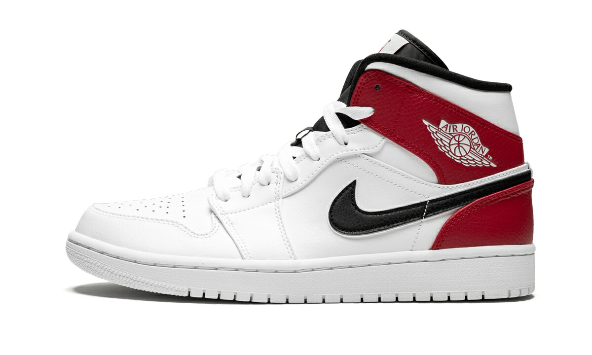 ナイキ ジョーダン ミッド エアジョーダン "WHITE CHICAGO" スニーカー メンズ JORDAN AIR 1 MID 554724 116 /|スニケス