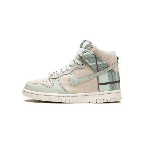 ナイキ ダンク ハイ ダンクハイ "PLAID WHITE" ジュニア キッズ NIKE DUNK HIGH GS - SUMMIT / ベビー マタニティ スニーカー|スニケス