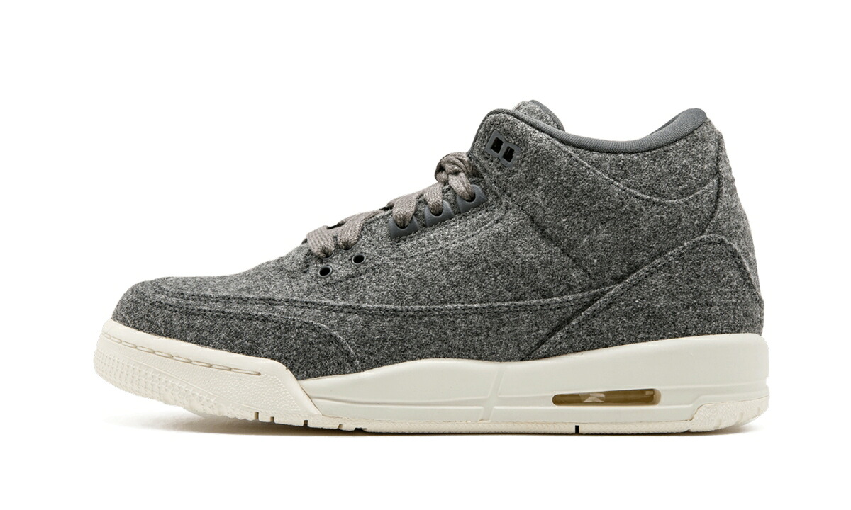 ナイキ ジョーダン エアジョーダン \"WOOL\"" 御坊っちゃん キッズ JORDAN AIR 3 RETRO WOOL GS / もの言う花 マタニティ スニーカー"
