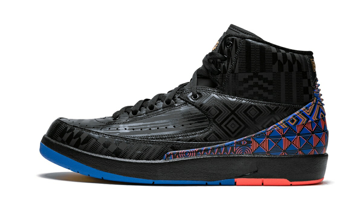 ナイキ ジョーダン エアジョーダン \"BLACK MONTH\"" スニーカー メンズ JORDAN AIR 2 RETRO BHM HISTORY BQ7618 007 /"