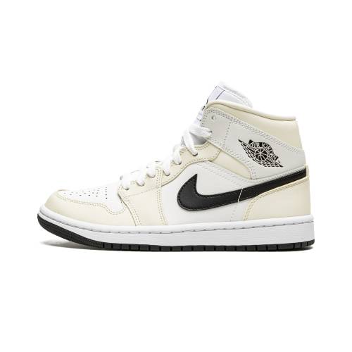 ナイキ ジョーダン ミッド \"COCONUT MILK\"" スニーカー レディース JORDAN AIR 1 MID WMNS BQ6472 121 /"