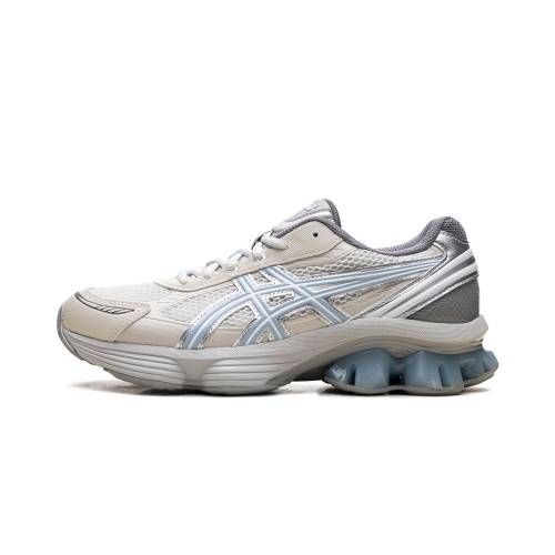 アシックス 皮膚軟化剤 \"EMMI SKY\"" スニーカー メンズ ASICS GEL-KINETIC FLUENT - CREAM / SOFT 1203A958 100"