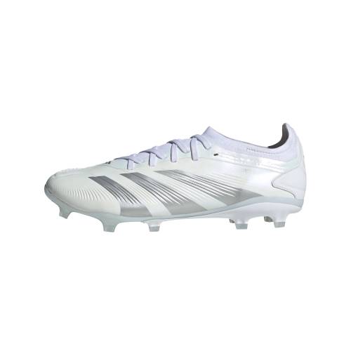 アディダス プレデター プロ 白色 ホワイト 銀色 シルバー "CLOUD METALLIC" スニーカー メンズ ADIDAS PREDATOR 24 PRO FG WHITE SILVER IG7778 /|スニケス