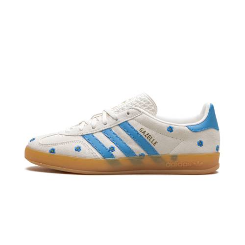 アディダス ガゼル 青色 ブルー "LIGHT FLORAL" スニーカー レディース ADIDAS GAZELLE INDOOR WMNS BLUE IF4491 /|スニケス