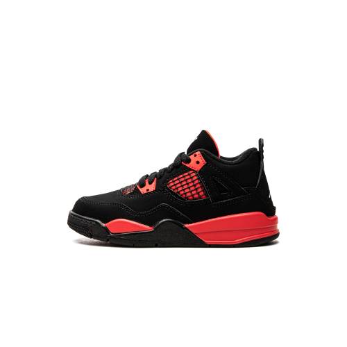 ナイキ ジョーダン エアジョーダン "RED THUNDER" ジュニア キッズ JORDAN AIR 4 RETRO PS BQ7669 016 / ベビー マタニティ スニーカー｜スニケス