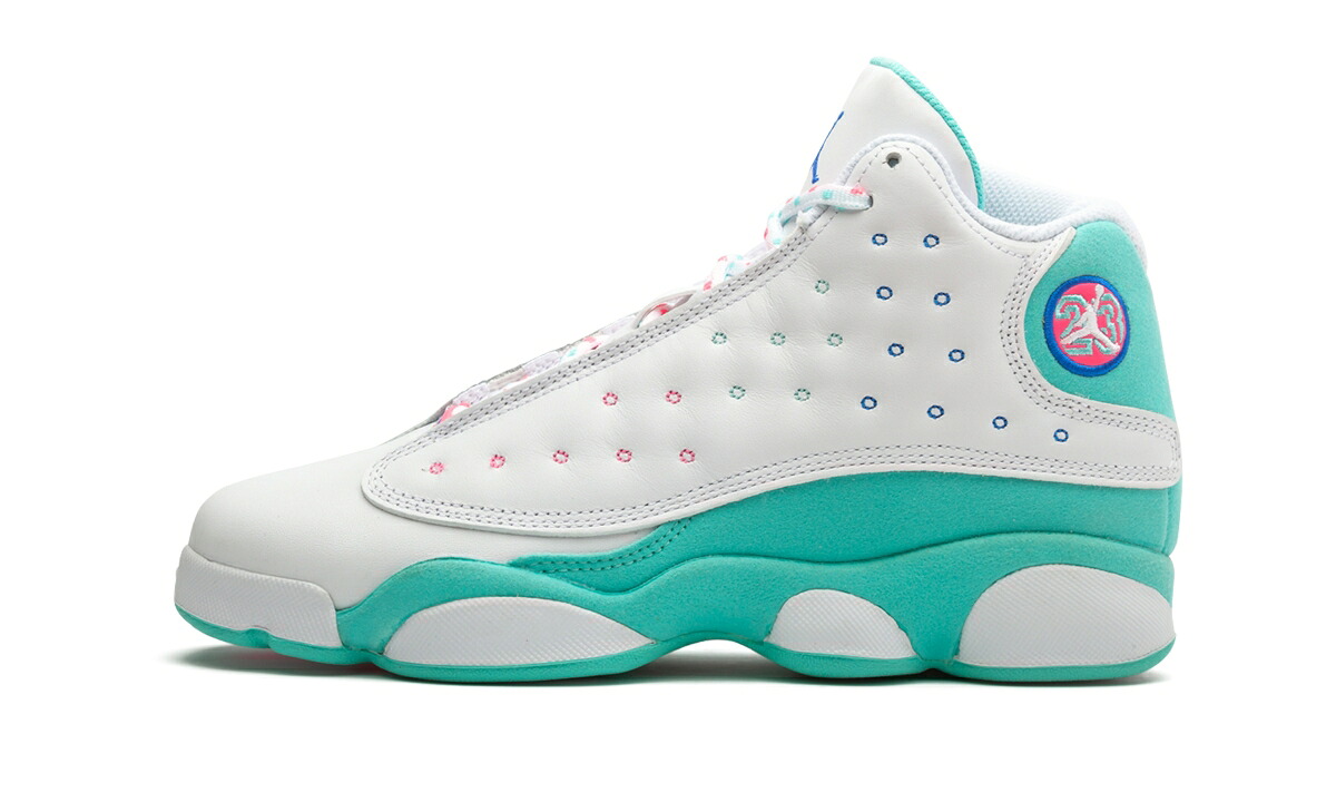 ナイキ ジョーダン サーティーン エアジョーダン "AURORA GREEN" ジュニア キッズ JORDAN AIR 13 GS 439358 100 / ベビー マタニティ スニーカー|スニケス