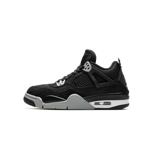 ナイキ ジョーダン エアジョーダン \"BLACK CANVAS\"" お坊っちゃん キッズ JORDAN AIR 4 GS DV0553 006 / もの言う花 マタニティ スニーカー"