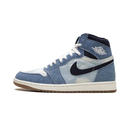 ナイキ ジョーダン ご機嫌 \"DENIM\"" スニーカー メンズ JORDAN 1 RETRO HIGH OG FQ2947 100 /"
