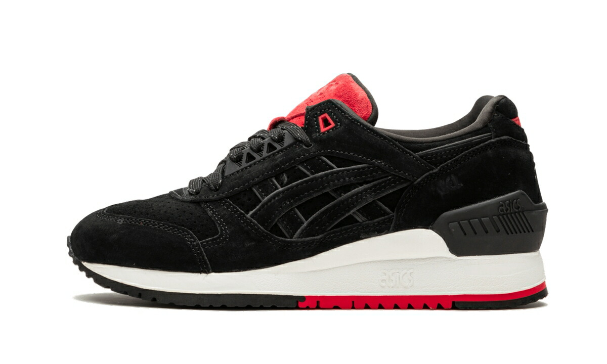 アシックス "CONCEPTSBLACK WIDOW" スニーカー メンズ ASICS GEL-RESPECTOR "CONCEPTS-BLACK H51HK 9090 /｜スニケス