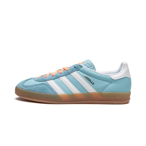 アディダス ガゼル 青み 青色 白いこと 白いこと \"PRELOVED GUM\"" スニーカー メンズ ADIDAS GAZELLE INDOOR BLUE WHITE HQ9017 /"