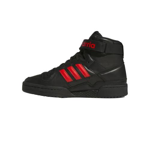 アディダス 討論会 黒いこと 黒いこと \"WILLY RED\"" スニーカー メンズ ADIDAS FORUM 84 CHAVARRIA BLACK KK3695 /"