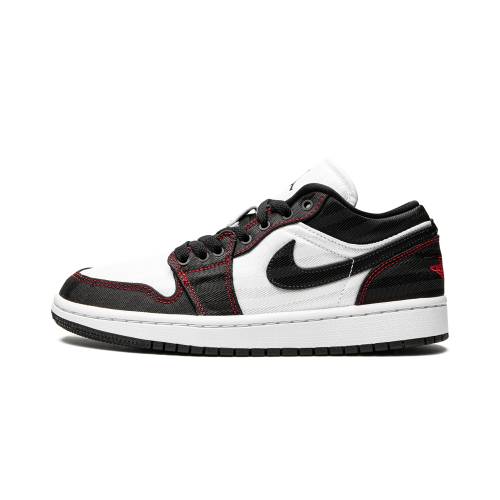 ナイキ ジョーダン 黒いこと 黒いこと \"WHITE RED\"" スニーカー レディース JORDAN AIR 1 LO SE UTL WMNS / BLACK DD9337 106"