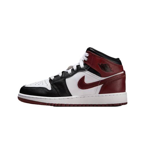 ナイキ ジョーダン ミッド \"DARK PONY\"" 御坊っちゃん キッズ JORDAN 1 MID SE GS HF3193 102 / もの言う花 マタニティ スニーカー"