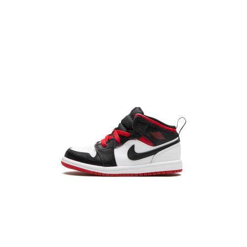 ナイキ ジョーダン ミッド 黒色 ブラック "WHITE RED" ベビー JORDAN 1 MID TD / BLACK GYM DQ8425 106｜スニケス 24,192円