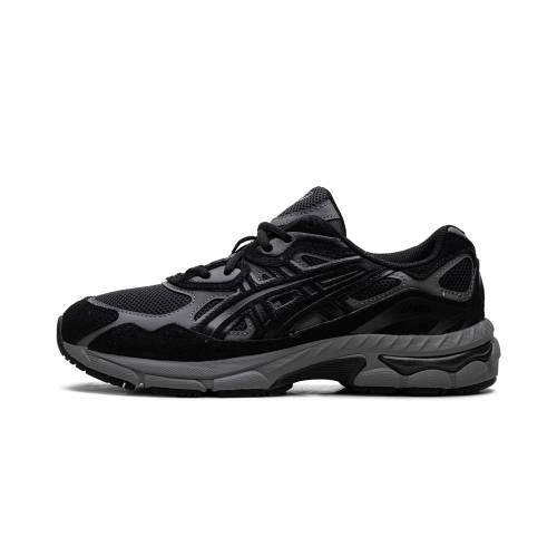 アシックス \"GRAPHITE BLACK\"" お坊っちゃん キッズ ASICS GEL-NYC GS GREY/BLACK\"" 1204A175 021 / もの言う花 マタニティ スニーカー"