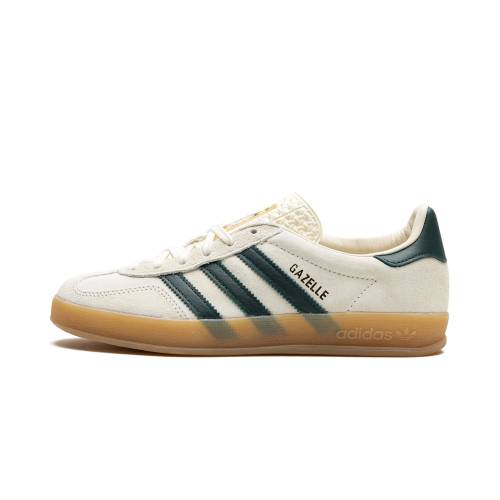 アディダス ガゼル 白いこと 白いこと 緑 緑であること \"CREAM GUM\"" スニーカー メンズ ADIDAS GAZELLE INDOOR WHITE GREEN IH7502 /"