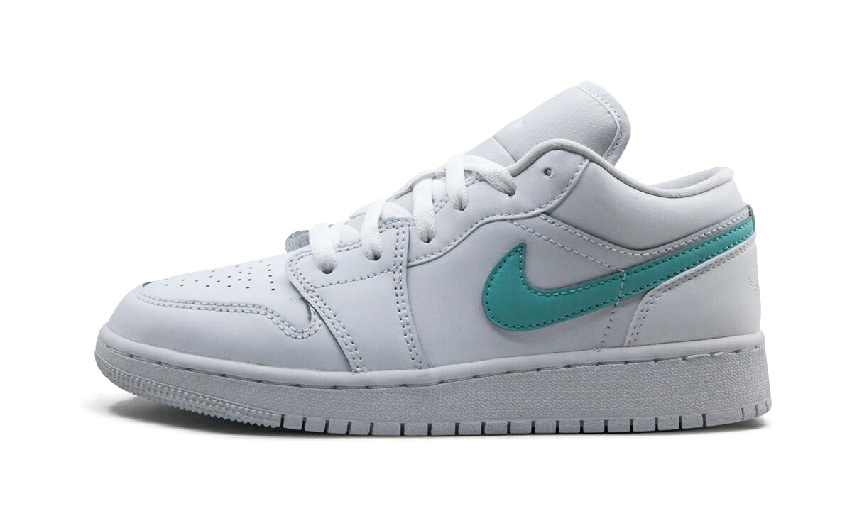 ナイキ ジョーダン エアジョーダン "MULTICOLOR SWOOSH" ジュニア キッズ JORDAN AIR 1 LOW GS CW7035 100 / ベビー マタニティ スニーカー|スニケス