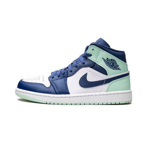 ナイキ ジョーダン ミッド エアジョーダン \"BLUE MINT\"" スニーカー メンズ JORDAN AIR 1 MID 554724 413 /"