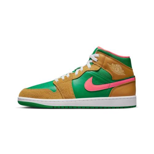 ナイキ ジョーダン ミッド エアジョーダン \"CHUTNEY GREEN\"" スニーカー メンズ JORDAN AIR 1 MID SE / DX4332 700"