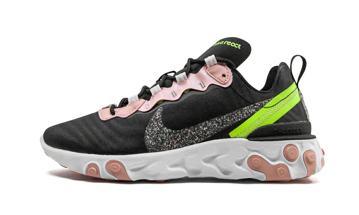 ナイキ リアクト エレメント スニーカー レディース NIKE REACT ELEMENT 55 PRM MNS WMNS CD6964 002 /｜スニケス
