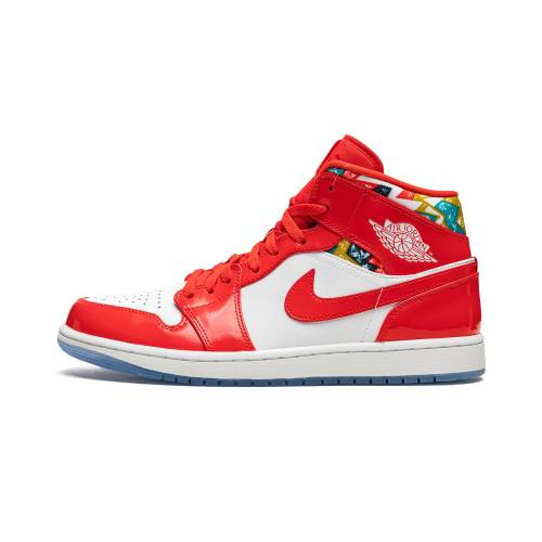 ナイキ ジョーダン ミッド エアジョーダン \"BARCELONA SWEATER\" スニーカー メンズ JORDAN AIR 1 MID SE DC7294 600 /