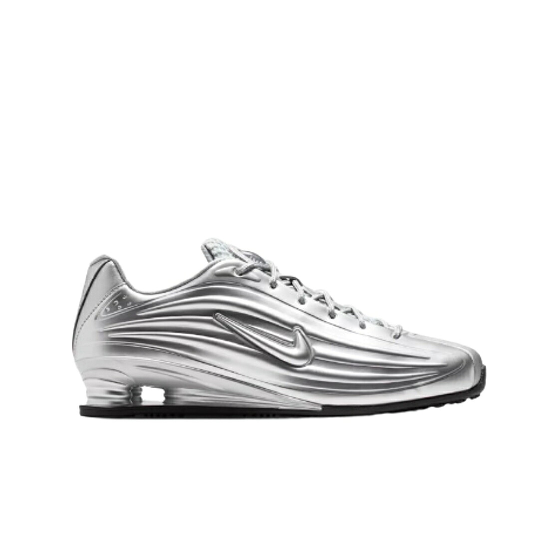 ナイキ ショックス しろがね色 しろがね色 黒いこと 黒いこと スニーカー レディース NIKE (W) SHOX Z SILVER BLACK / SILVER BLACK METALLIC SILVER