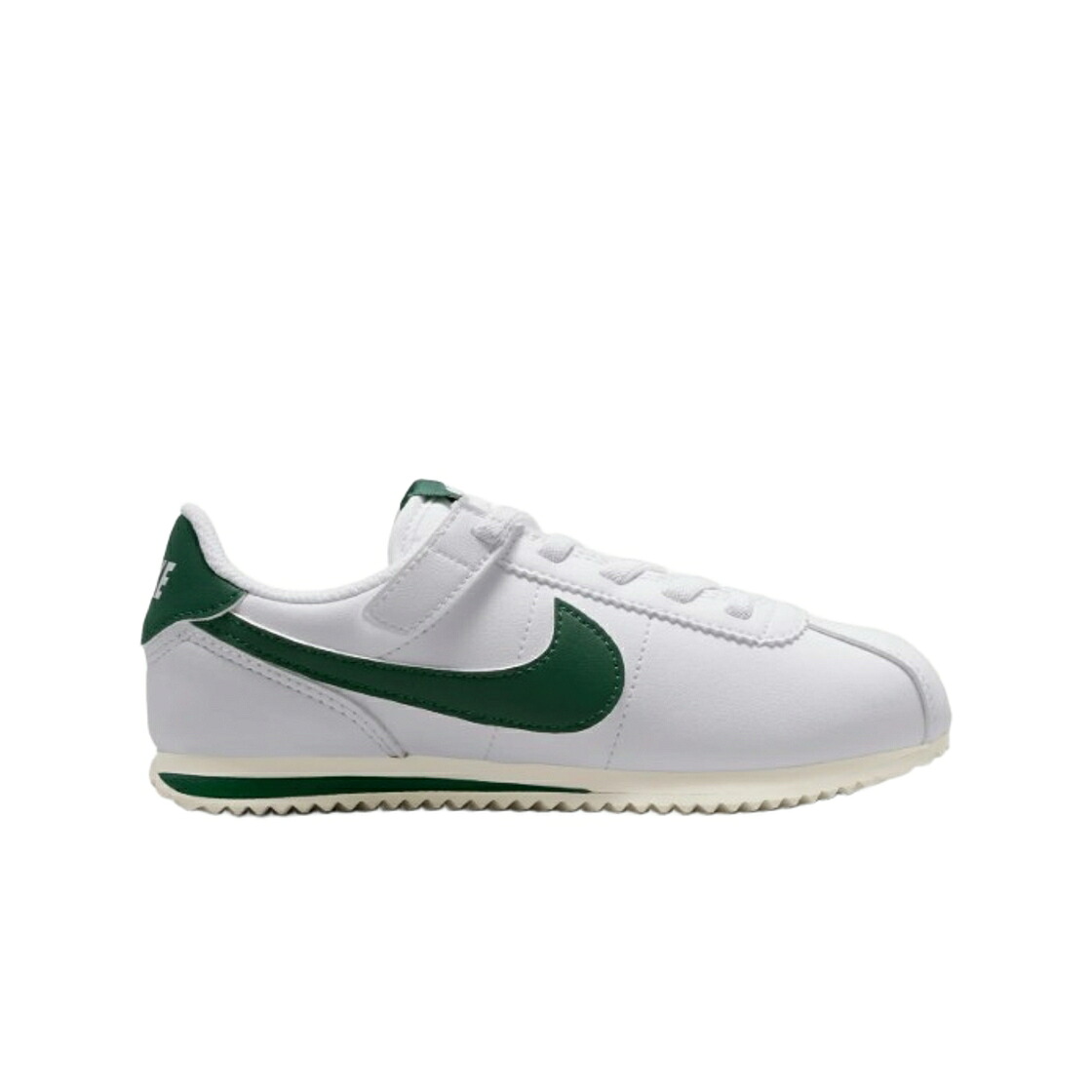 ナイキ コルテッツ 白色 ホワイト パール ジュニア キッズ NIKE (PS) CORTEZ EASYON WHITE SOFT PEARL / WHITE SOFT PEARL OCHRE ベビー マタニティ スニーカー|スニケス