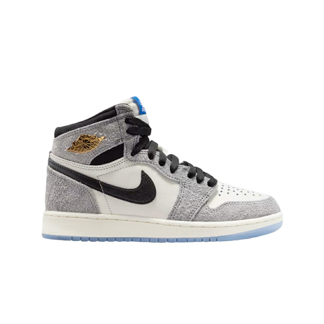ナイキ ジョーダン 御機嫌 冷やりとした 薄墨色 薄墨色 お坊っちゃん キッズ JORDAN (GS) 1 RETRO HIGH OG COOL GREY AND SAIL / COOL GREY SAIL もの言う花 マタニティ スニーカー