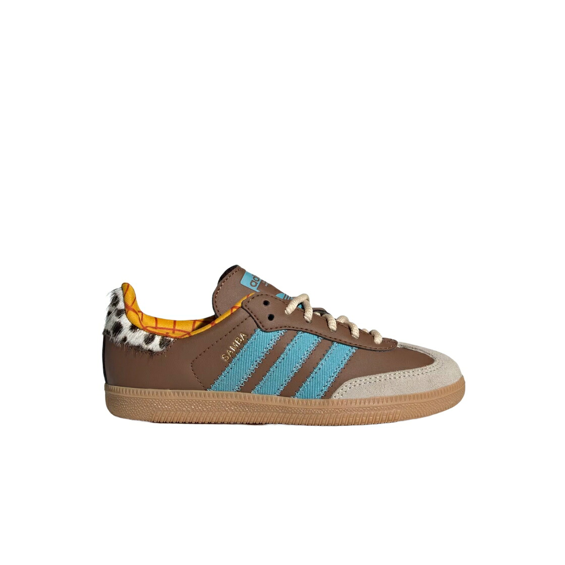 アディダス サンバ 赤銅色 赤銅色 青み 青色 お坊っちゃん キッズ ADIDAS (KIDS) X TOY STORY SAMBA OG PRELOVED BROWN BLUE / PRELOVED BROWN PRELOVED BLUE もの言う花 マタニティ スニーカー