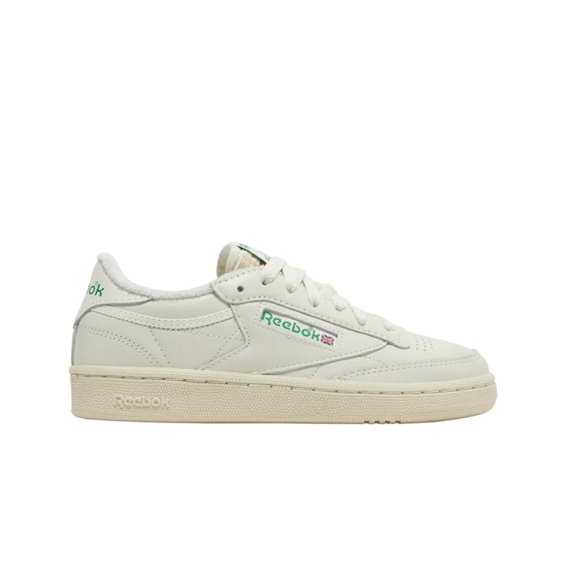 リーボック 野球クラブ ビンテージ ヴィンテージ 緑 緑であること スニーカー レディース REEBOK (W) CLUB C 85 VINTAGE CHALK GREEN / CHALK ALABASTER GLEN GREEN