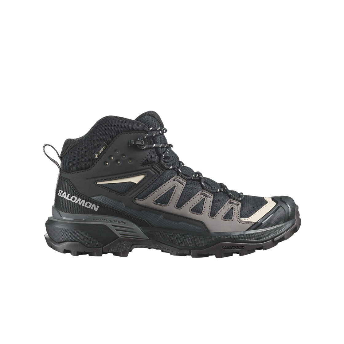 サロモン ウルトラ ミッド 黒いこと 黒いこと スニーカー レディース SALOMON (W) X ULTRA 360 MID GTX BLACK PLUM KITTEN / BLACK PLUM KITTEN SHALE
