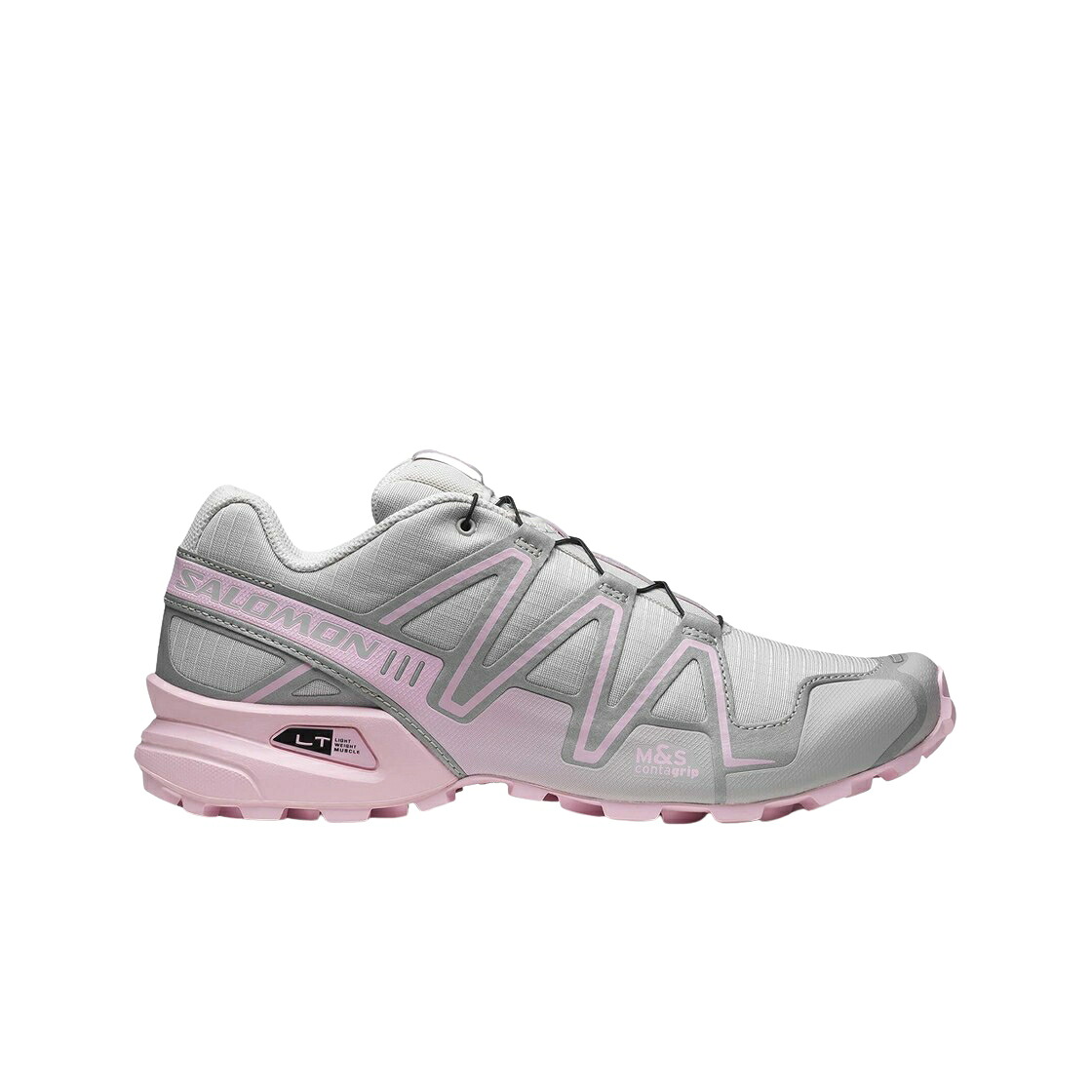 サロモン ルーナー ルナー 銀色 シルバー スニーカー レディース SALOMON (W) X EMMI SPEEDCROSS 3 LUNAR ROCK SILVER / LUNAR ROCK SILVER FAIRY TALE